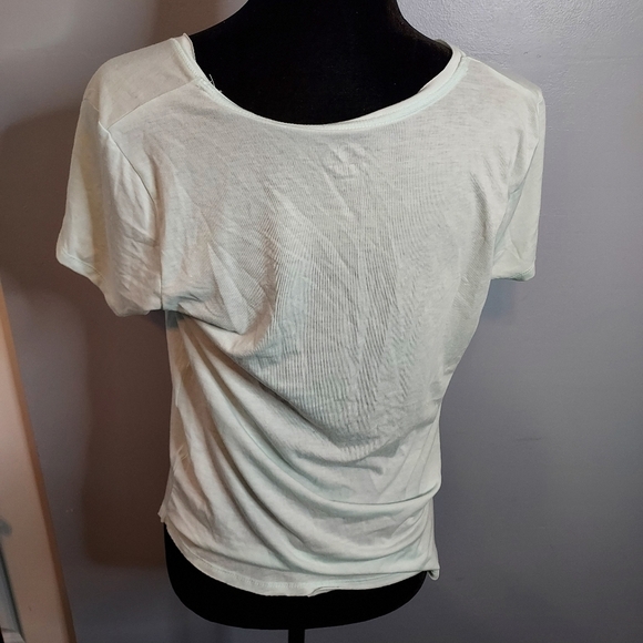 SO Perfect Tee Size Medium V-Neck Teal - Picture 6 of 9